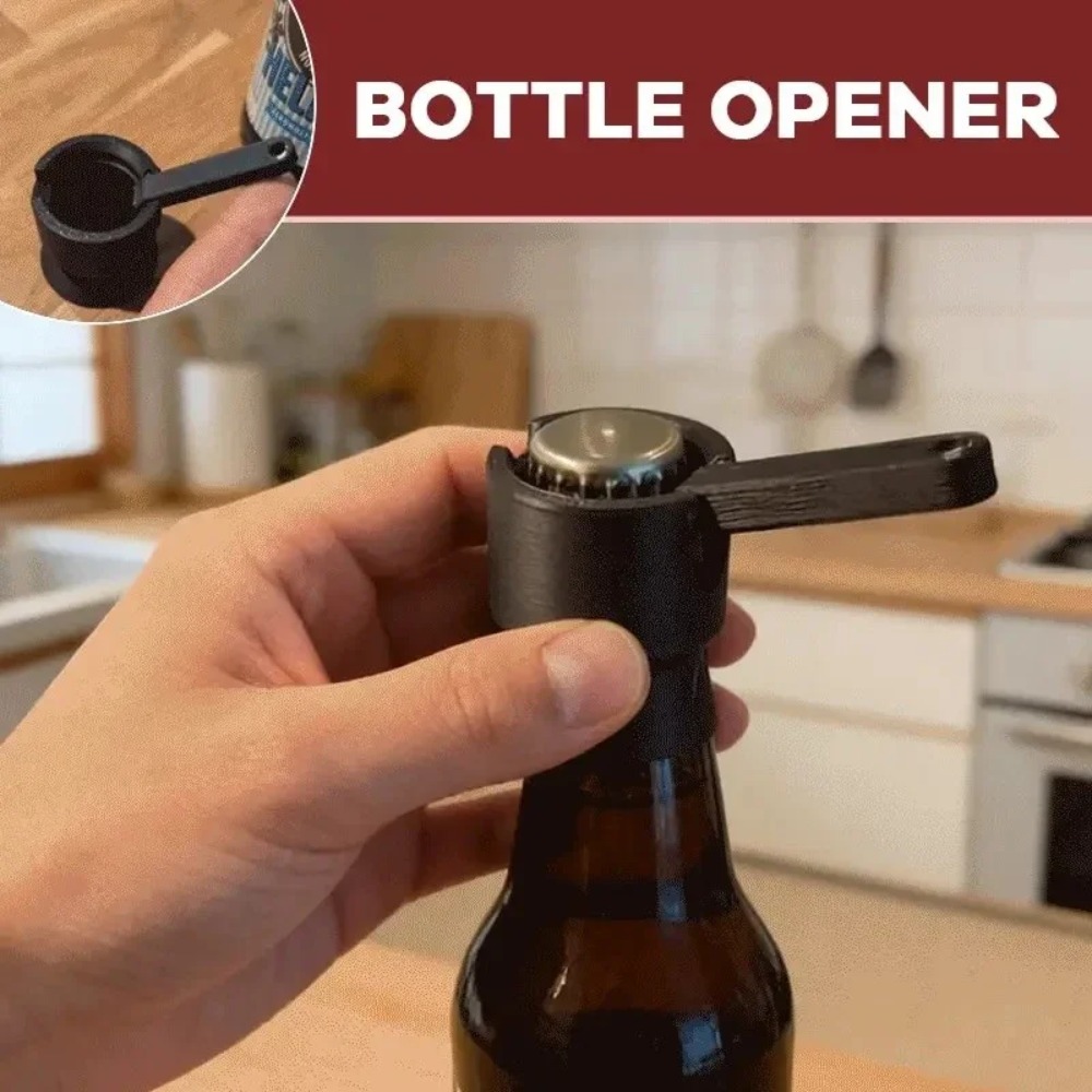 3D Printing Stainless Steel - 3D-Gedruckter Hebel-Flaschenöffner Ergonomischer Tragbarer Bier-Dosenöffner Neuartiger