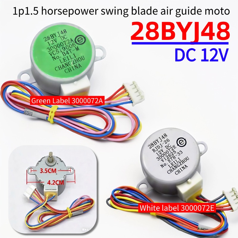 Stepper Motor - DC 12V 28BYJ48 Schrittmotor für Klimaanlagen