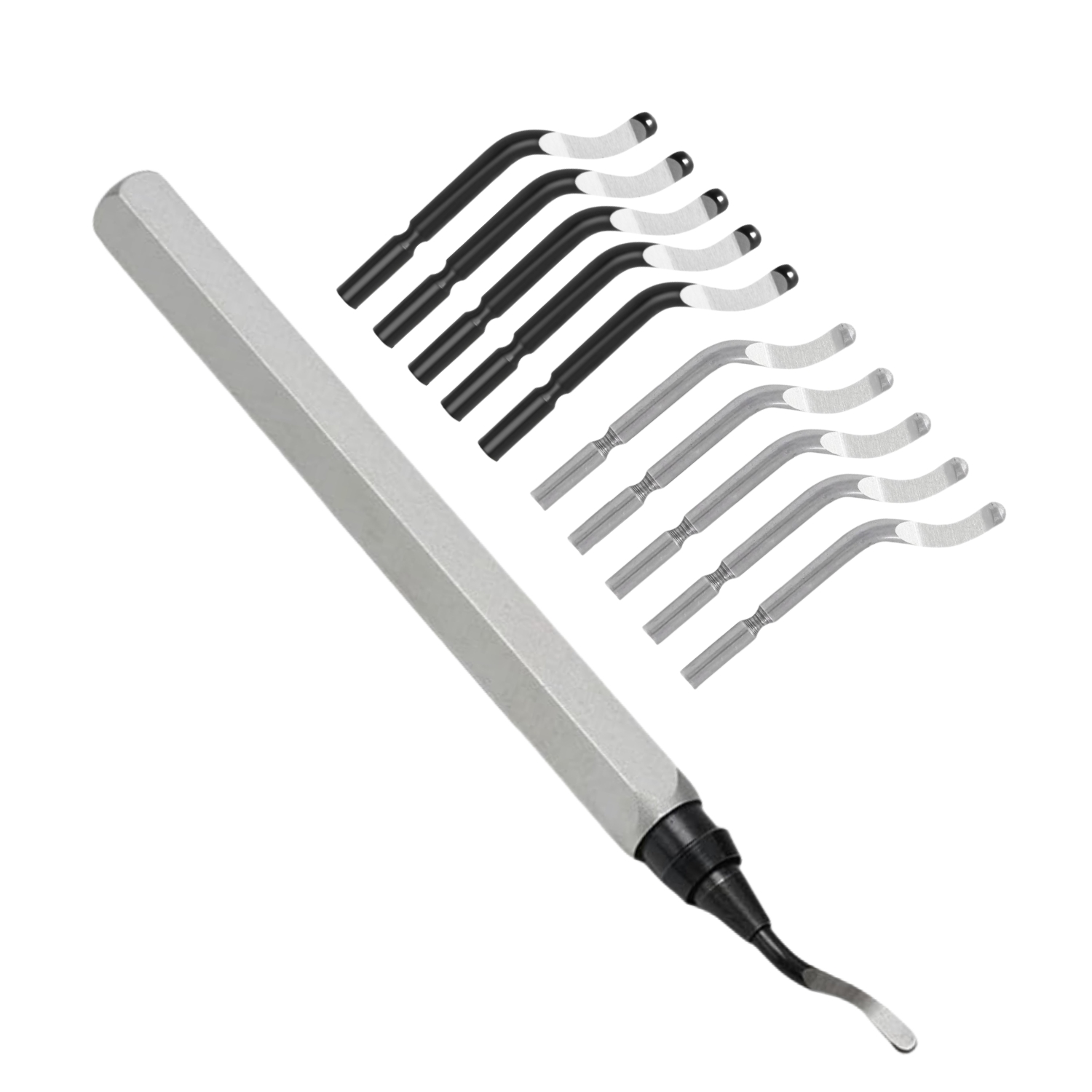3D Print Removal Tool - Entgratwerkzeug mit 11 HSS-Klingen – Kantenentgrater