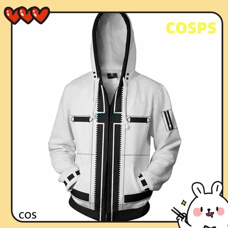 3D Printing Game - NO5 Anime Spiel Hoodie Sweatshirt 3D-Druck