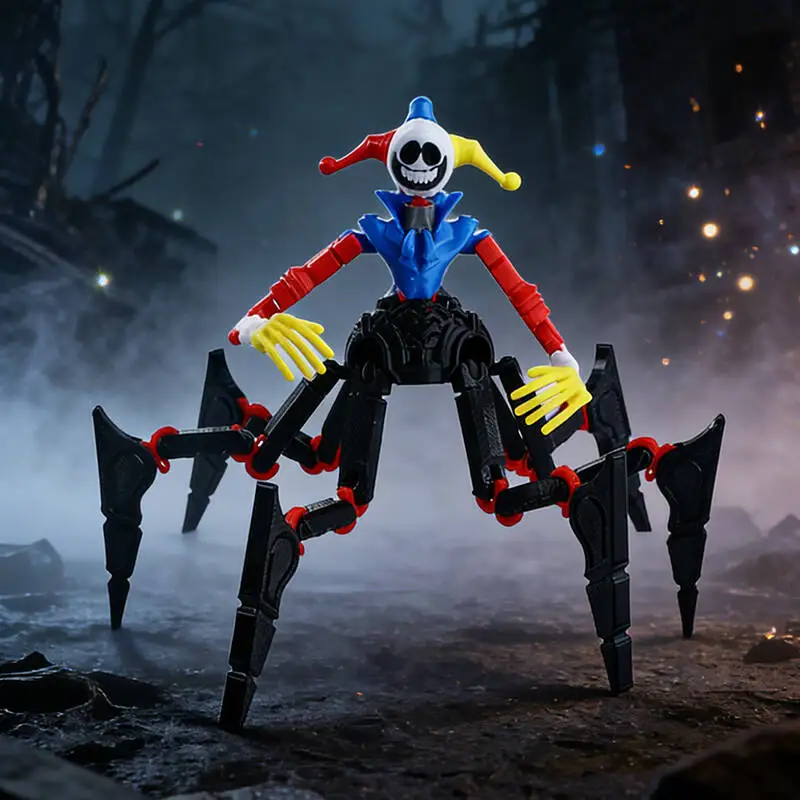 3D Printing Lego Bricks - 3D-Gedruckte Terror-Monster-Actionfigur mit Beweglichen Gelenken als