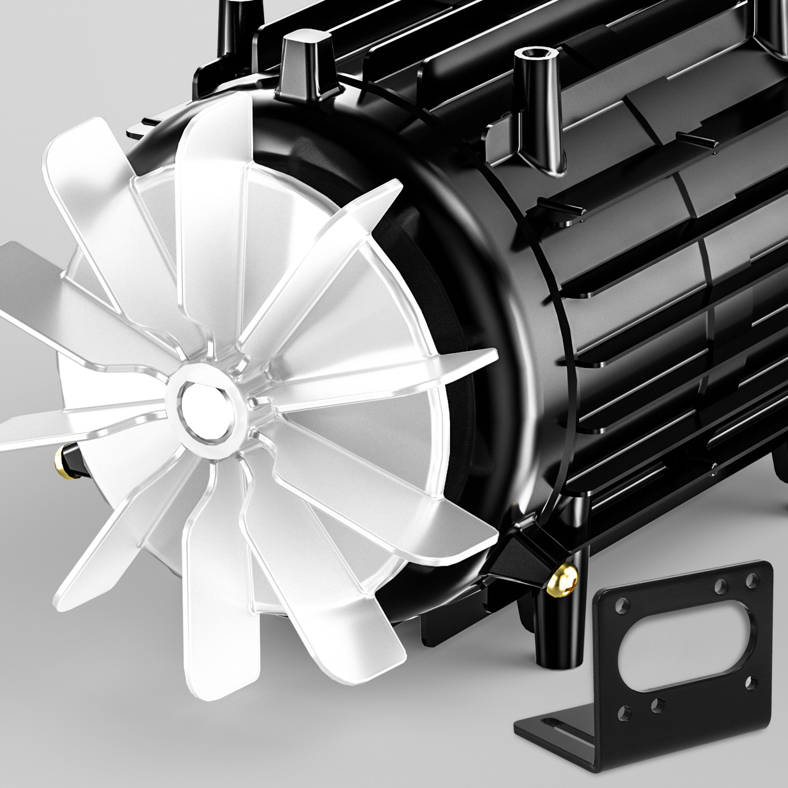 Stepper Motor - Stahlgetriebemotor-Montagehalterung Motorhalterung für Schrittmotoren und Gleichstrommotoren