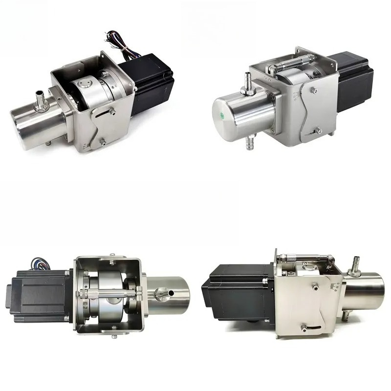 Stepper Motor - Präzisions-ventillose Aluminiumoxid-Keramik-Elektro-Schrittmotor-Füll- und Dosierkolbenpumpe OEM für