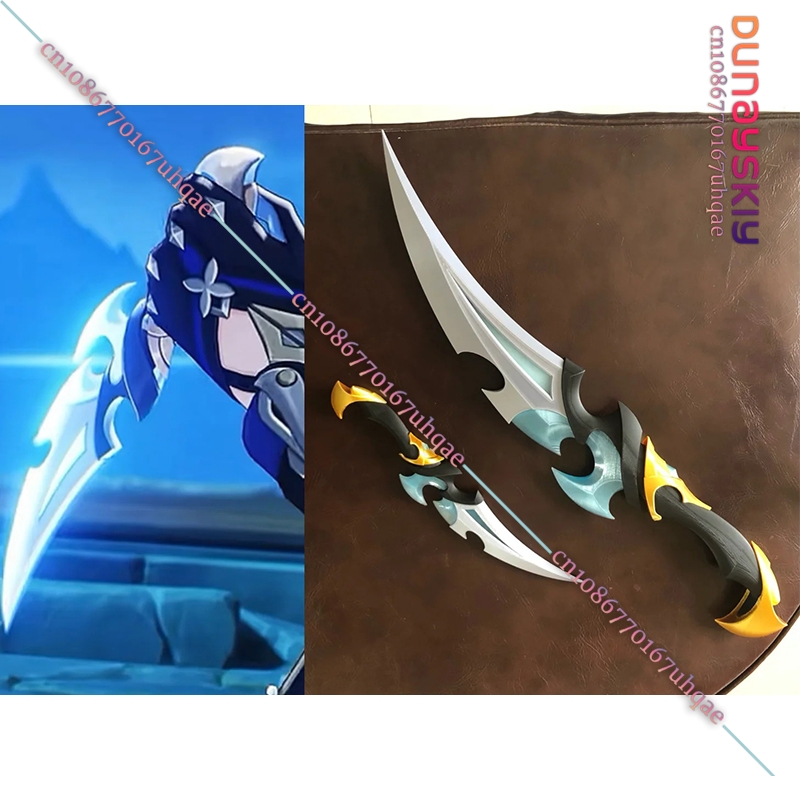 3D Printing Game - SAIKOU%Genshin Impact Lohen Cosplay-Requisite 3D-Gedruckter Dolch