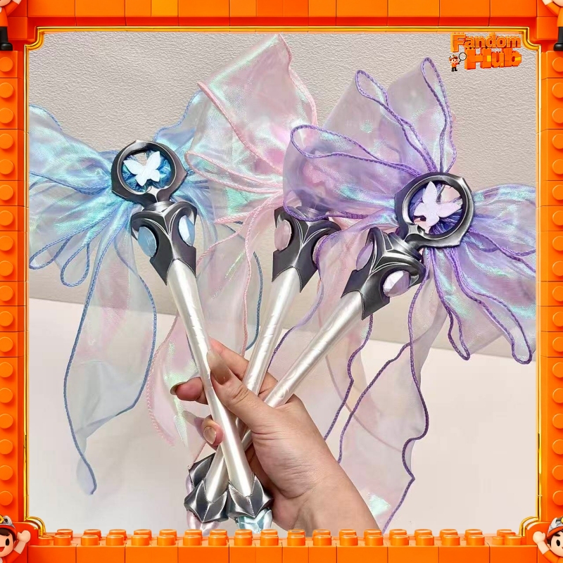 3D Printing Game - 3D-Gedruckter Valorant Cosplay-Requisit, Evori Zauberstab-Replik, Spielcharakter