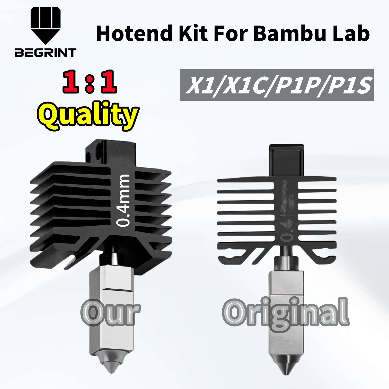 3D Printing Bambu - Für Bambu Lab X1C/P1P/P1S Hot End