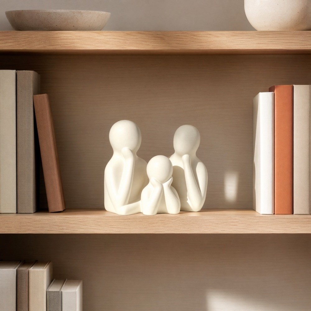 Paar-Umarmungsskulptur Abstrak – 3D Printing Nyc Bewertung und Preis