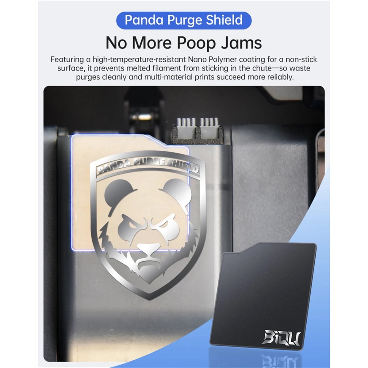 L70A BIQU Panda Purge Shield S – 3D Printing Bambu Bewertung und Preis