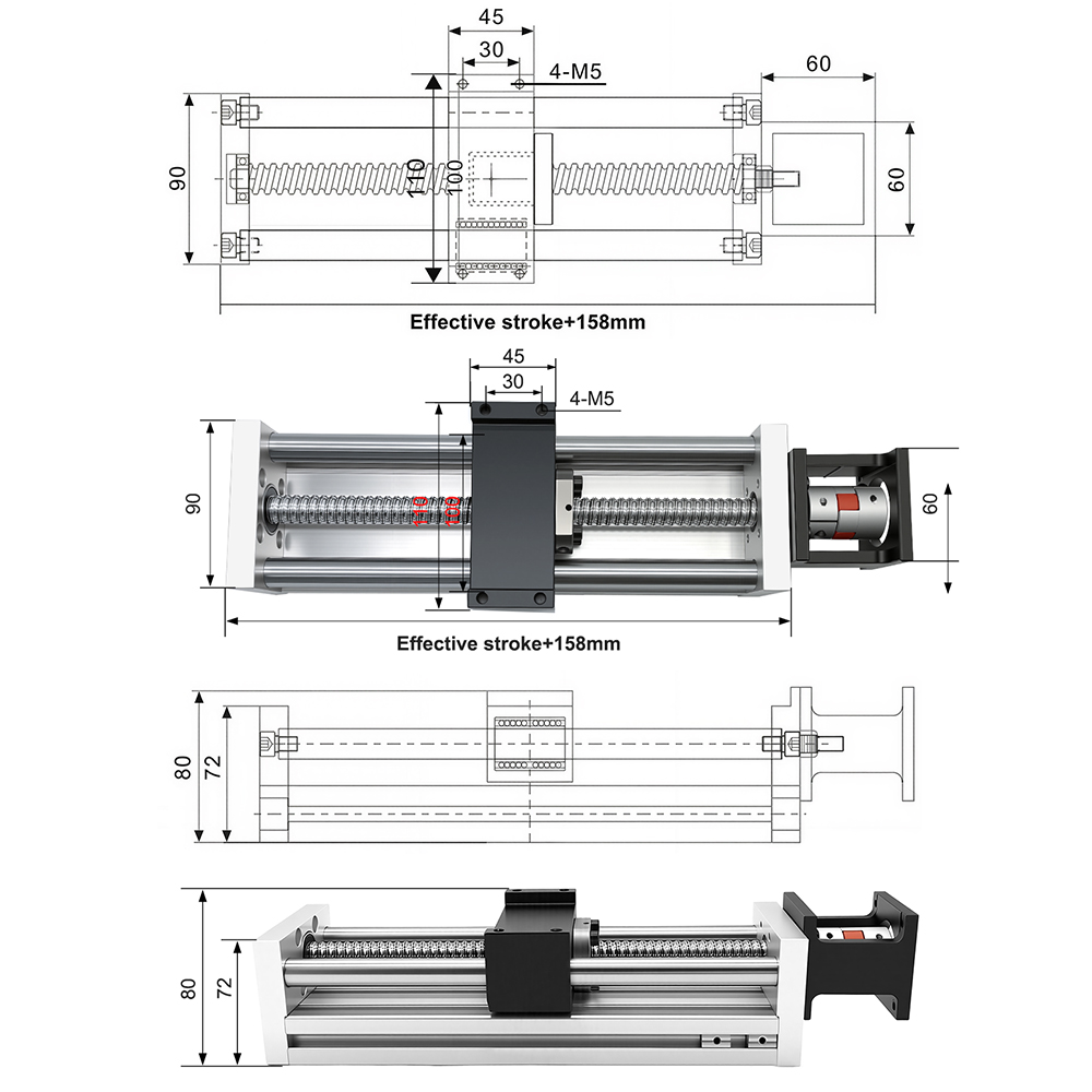Lineare Führungsschiene Optisc – Linear Guide Rail Bewertung und Preis