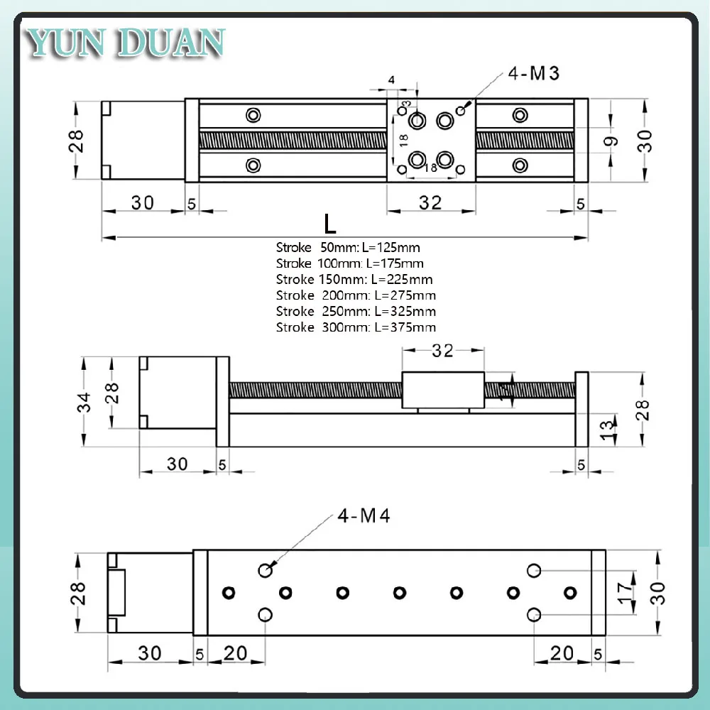 T-förmige Schiebetischführung  – Linear Guide Rail Bewertung und Preis