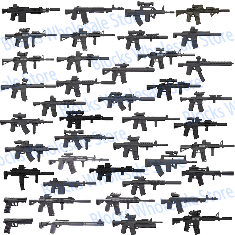 MOC Militär-Figuren-Ausrüstung – 3D Printing Lego Bricks Bewertung und Preis