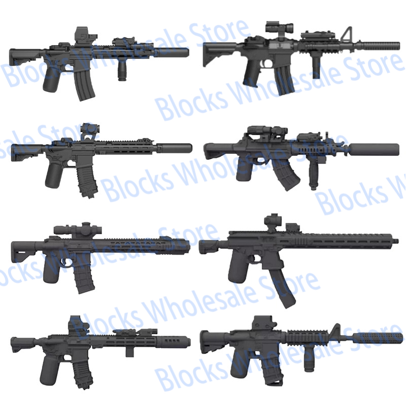 MOC Militär-Figuren-Ausrüstung – 3D Printing Lego Bricks Bewertung und Preis
