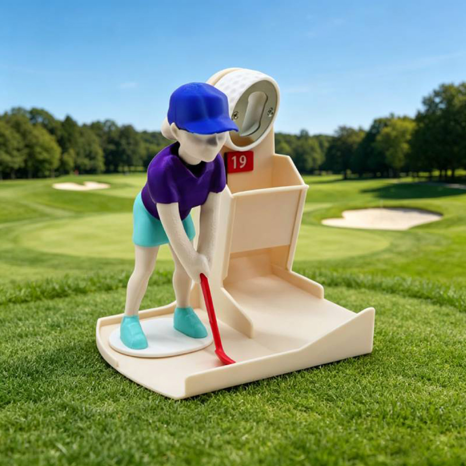 Neuer Golf-Flaschenöffner Bier – 3D Printing Stainless Steel Bewertung und Preis