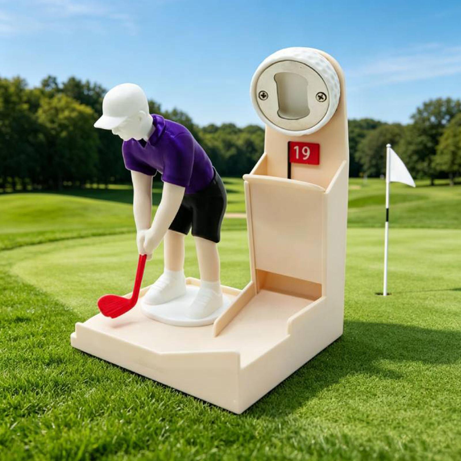 Neuer Golf-Flaschenöffner Bier – 3D Printing Stainless Steel Bewertung und Preis