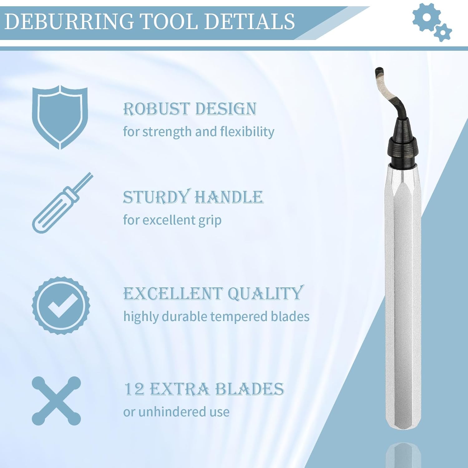 Entgratwerkzeug mit 11 HSS-Kli – 3D Print Removal Tool Bewertung und Preis