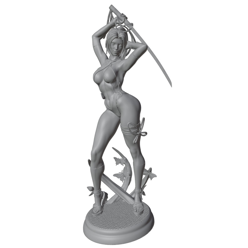 1/24 Weiblich 	 Warrior Resin  – 3D Printing Nyc Bewertung und Preis