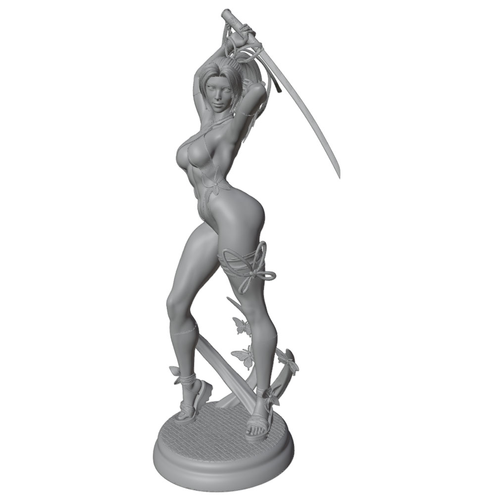 1/24 Weiblich 	 Warrior Resin  – 3D Printing Nyc Bewertung und Preis