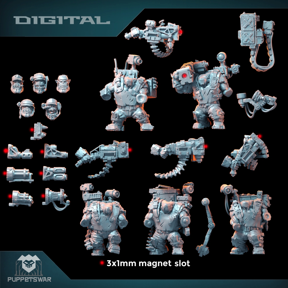 Orc Ultimate Badasses Squad, G – 3D Printing Nyc Bewertung und Preis