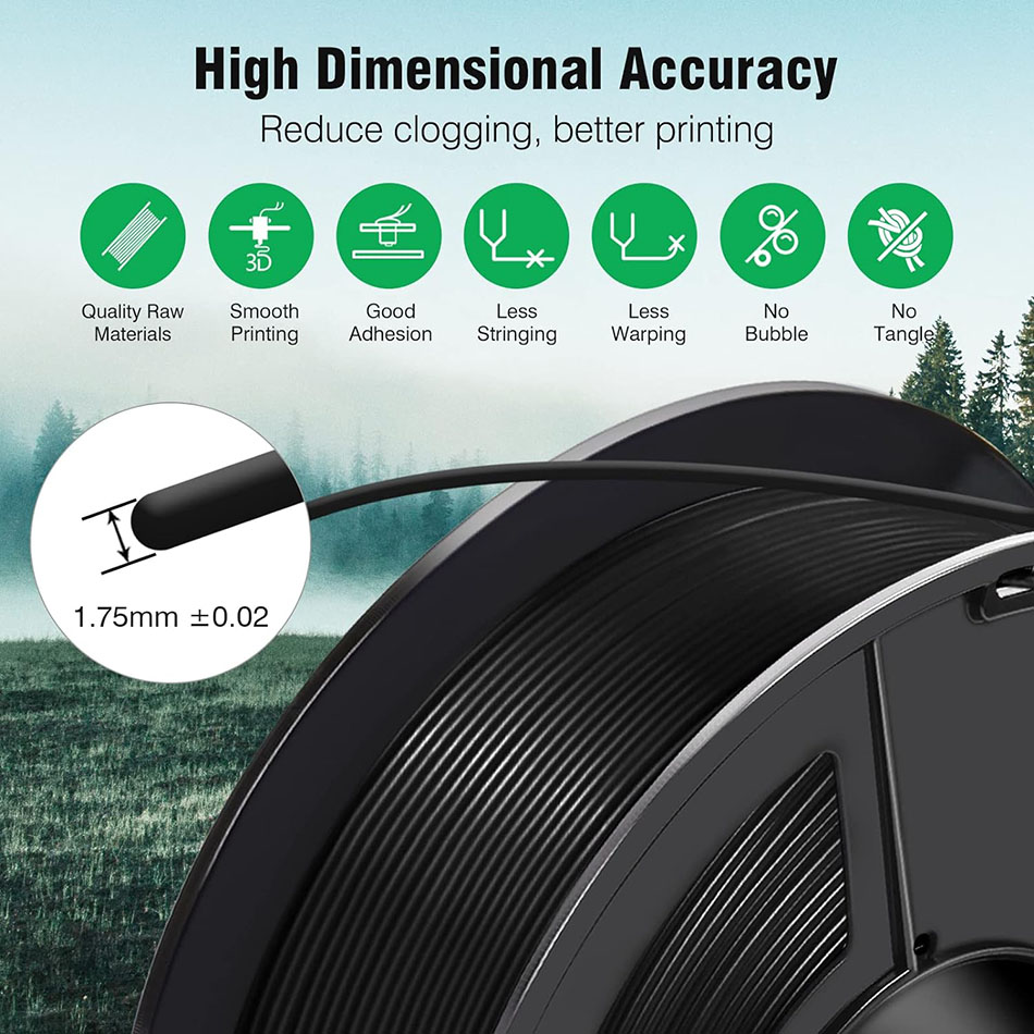 JAYO 3D-Filament ASA 1,75 mm 5 – Asa Filament Outdoor Bewertung und Preis