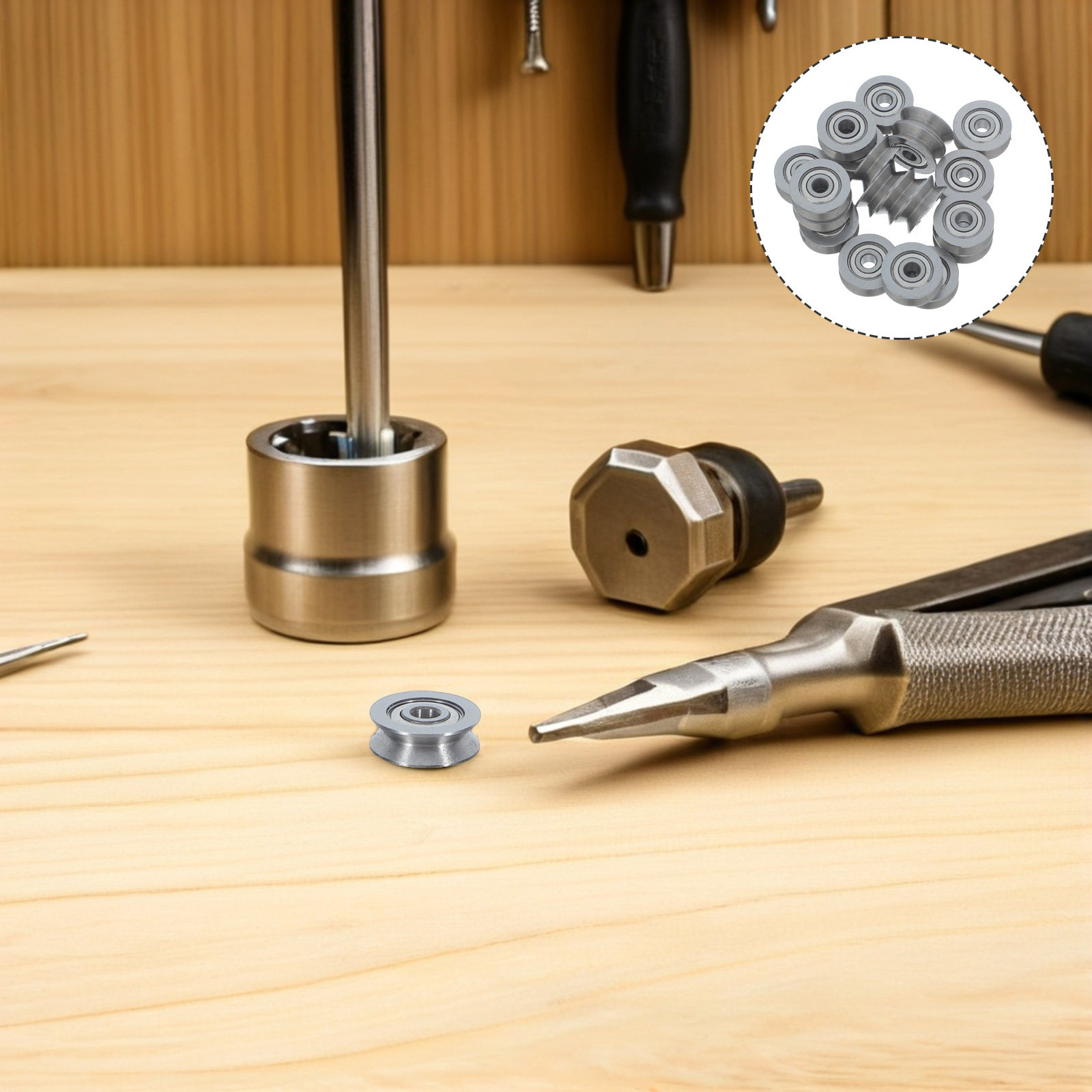 20 Stück V-Nuten-Lagerrolle au – Linear Guide Rail Bewertung und Preis