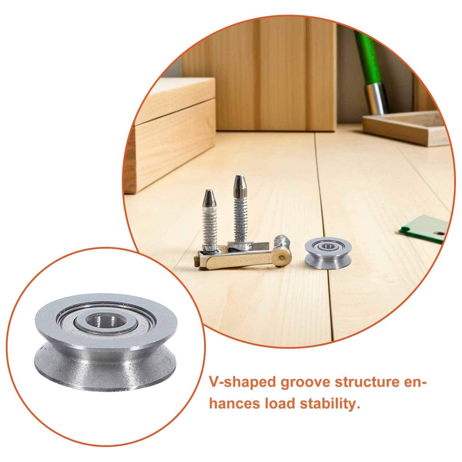 20 Stück V-Nuten-Lagerrolle au – Linear Guide Rail Bewertung und Preis