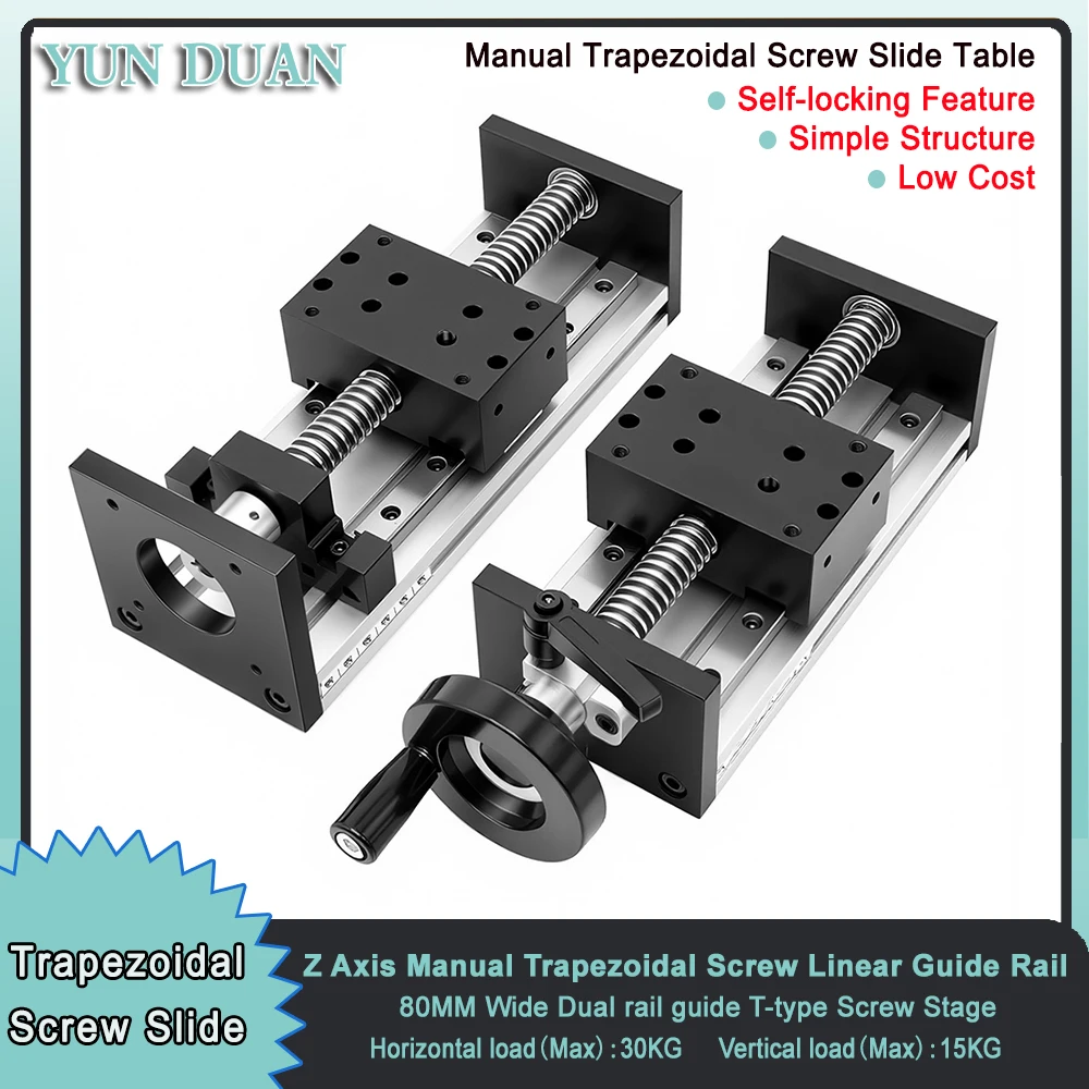 Z-Achse 80mm breiter Trapezgew – Linear Guide Rail Bewertung und Preis