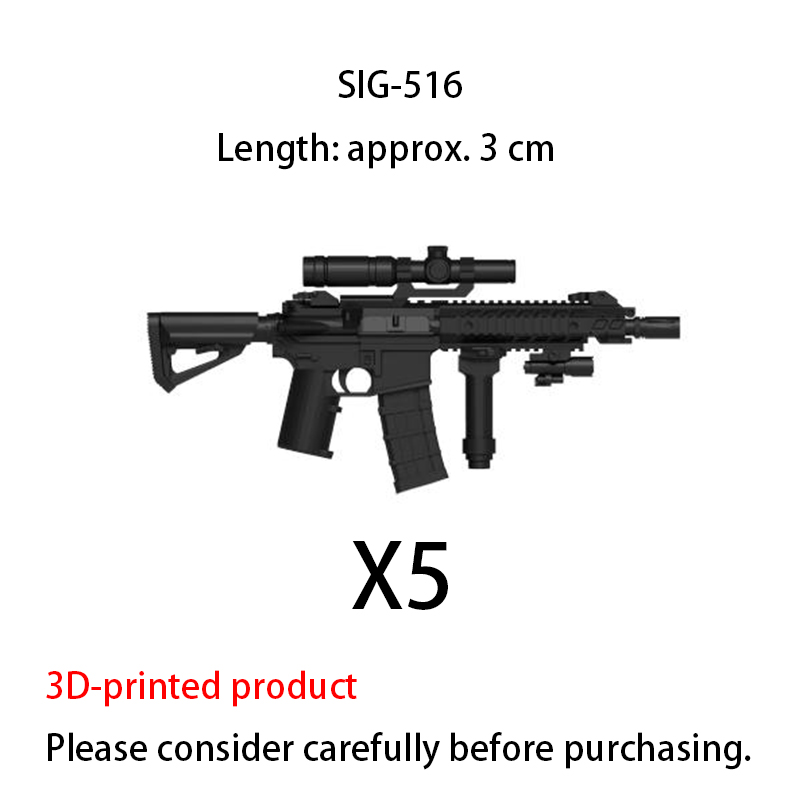 Militärische 3D-gedruckte Waff – 3D Printing Lego Bricks Bewertung und Preis