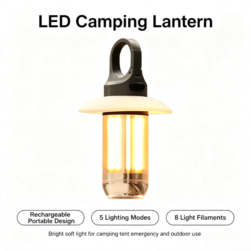 LED-Campinglaterne, wiederaufl – Asa Filament Outdoor Bewertung und Preis
