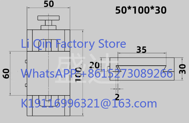 Schraubstangen-Gleittisch aus  – Linear Guide Rail Bewertung und Preis