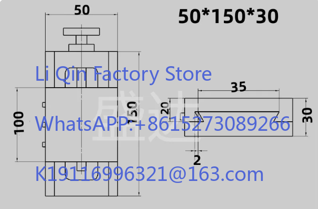 Schraubstangen-Gleittisch aus  – Linear Guide Rail Bewertung und Preis