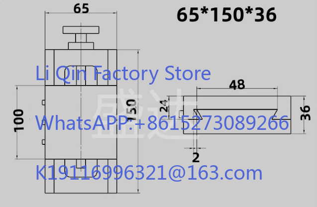 Schraubstangen-Gleittisch aus  – Linear Guide Rail Bewertung und Preis
