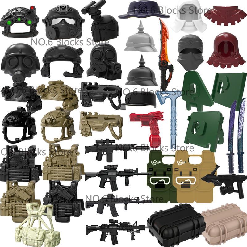 Militär-Figuren-Zubehör Bauste – 3D Printing Lego Bricks Bewertung und Preis