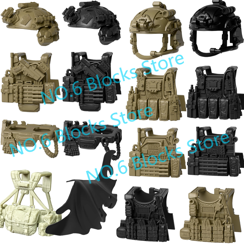 Militär-Figuren-Zubehör Bauste – 3D Printing Lego Bricks Bewertung und Preis
